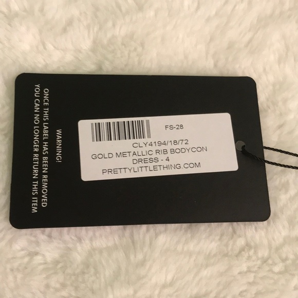 ❄️2 FOR $20❄️ PrettyLittleThing Ribbed Dress - Picture 3 of 4